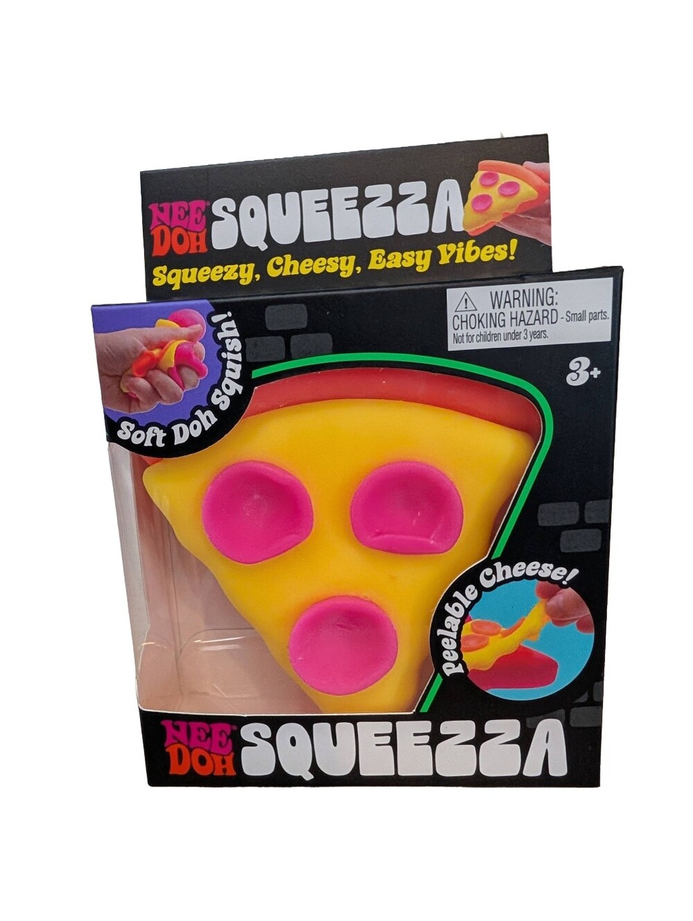 Schylling Needoh Squeezza - Sensory Squeeze Toy - Pizza 🍕